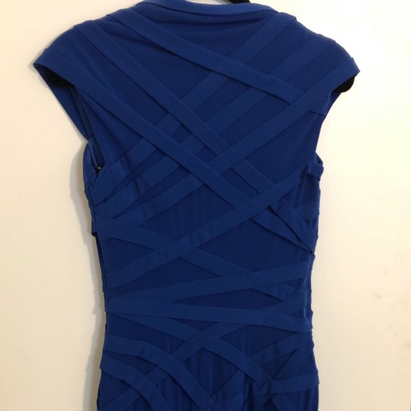 Tadashi Shoji Bandage Sweetheart Neckline Dress - Picture 6 of 7